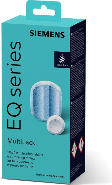 Productafbeelding Siemens TZ80003A Multipack reiniger en ontkalker (1.17 ml)