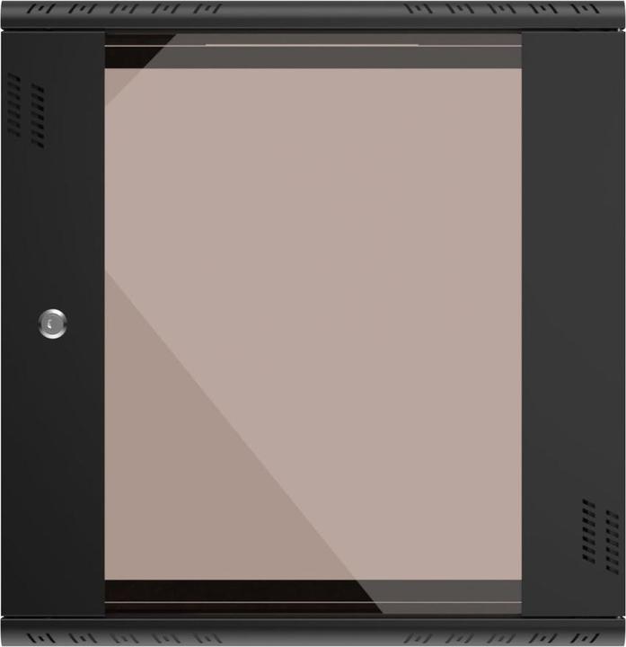 Immagine prodotto Extralink ARMADIO RACK PREMIUM 12U 600X450 MONTATO A PARETE NERO (12 HE, Rack da 19 pollici)