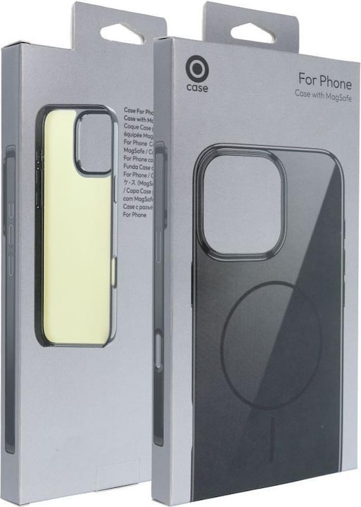 Produktbild OEM Back panel cover Glossy Mag Cover compatible with MagSafe for IPHONE 16 PRO MAX black (Apple iPhone 16 Pro Max)