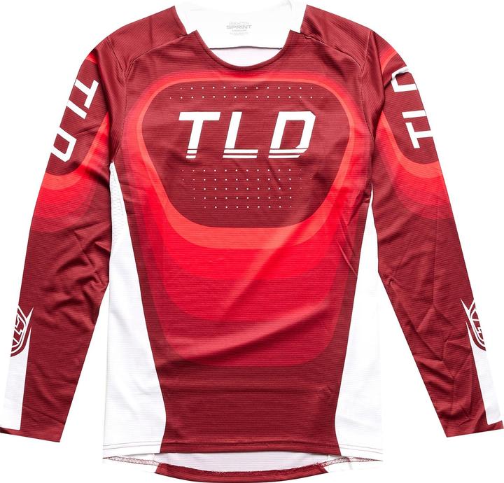 Image du produit Troy Lee Designs Sprint Jersey, Reverb, race red, XL (XL)