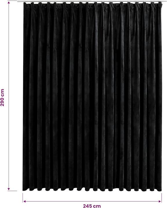 Produktbild vidaXL Vorhang (290 x 245 cm)