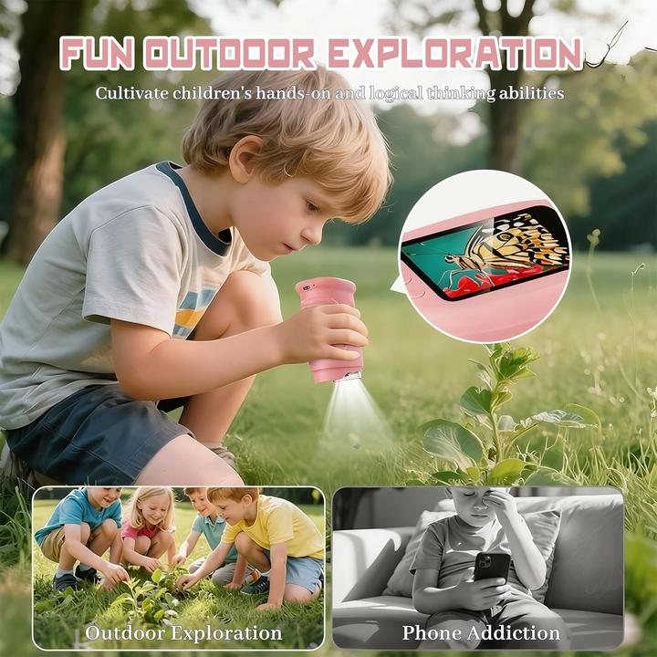 Actual product image Ahydfsr Mikroskop für Kinder