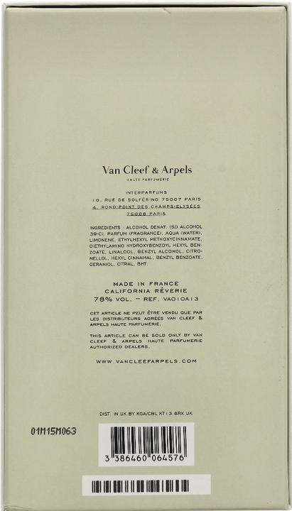 Produktbild Van Cleef and Arpels California Rêverie (Eau de Parfum, 75 ml)