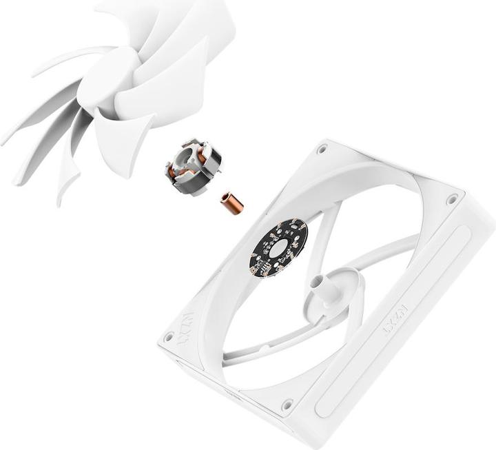 Produktbild NZXT Q-Serie F120Q Lfter White 140mm RF-Q14SF-W2 retail (140 mm, 1 x)