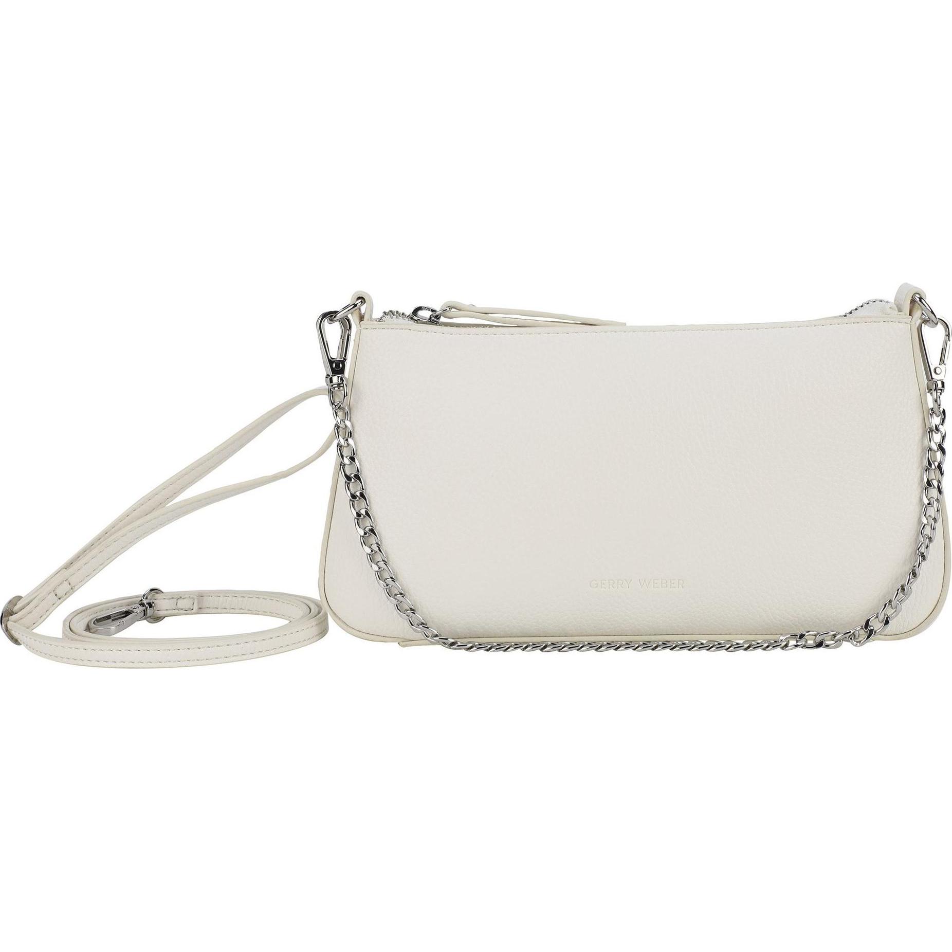 Gerry Weber, Handtasche, Spring fest Schultertasche 24 cm, Weiss