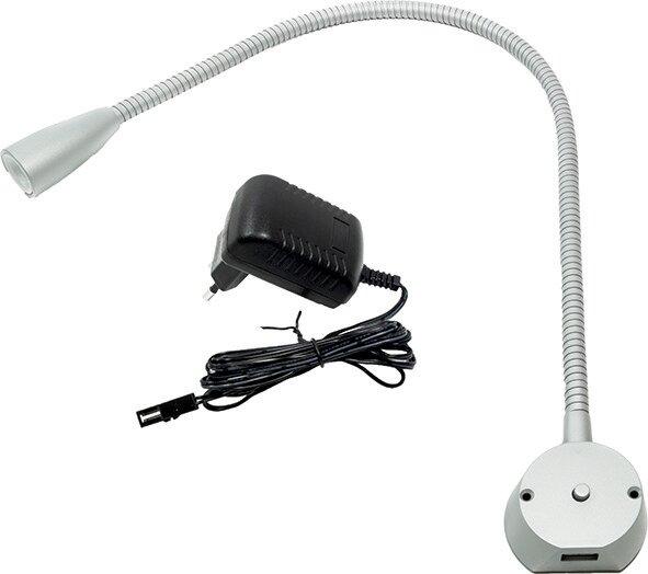 Produktbild L&S LED Bettleseleuchte (195 lm)