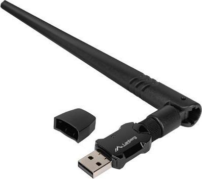 Lanberg USB Adapter Wireless Network Card NC-0900-WIE USB 2.0 Dual Band AX900 1X EXT Antenna (USB, USB 2.0)