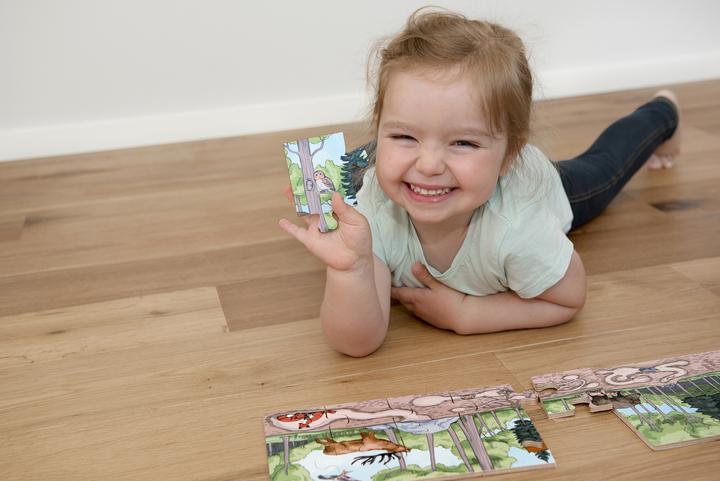 Image du produit Beleduc Puzzle de sol Découvre la forêt (40 pièces)