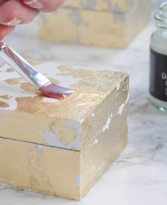 Produktbild Kreul Vergolden mit Blattmetall Set (50 ml)