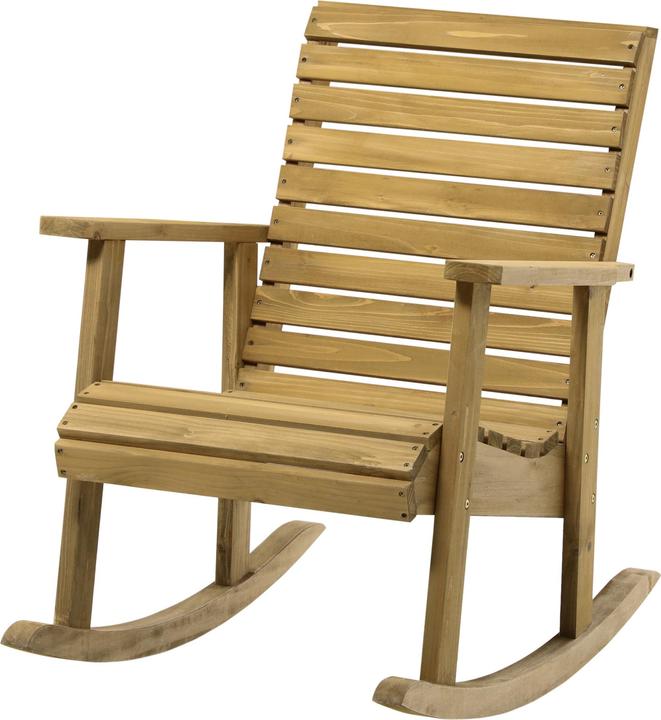 Outsunny Sedia a dondolo