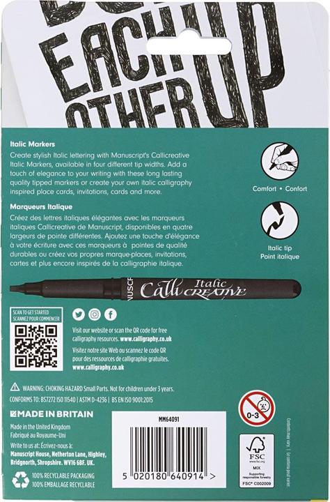 Actual product image Creativ Company Kalligrafiestifte - 4 Stück. (4x)