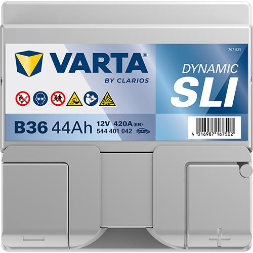 Actual product image Varta Blue Dynamic B36 (12 V, 44 Ah, 420 A)