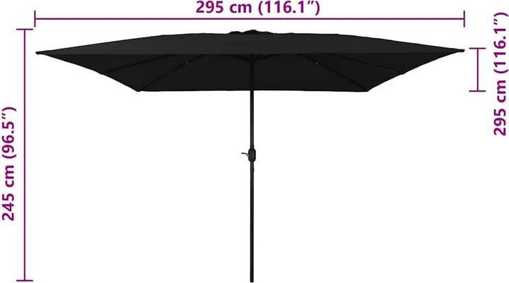 Produktbild vidaXL Terrassenschirm (2.95 m)