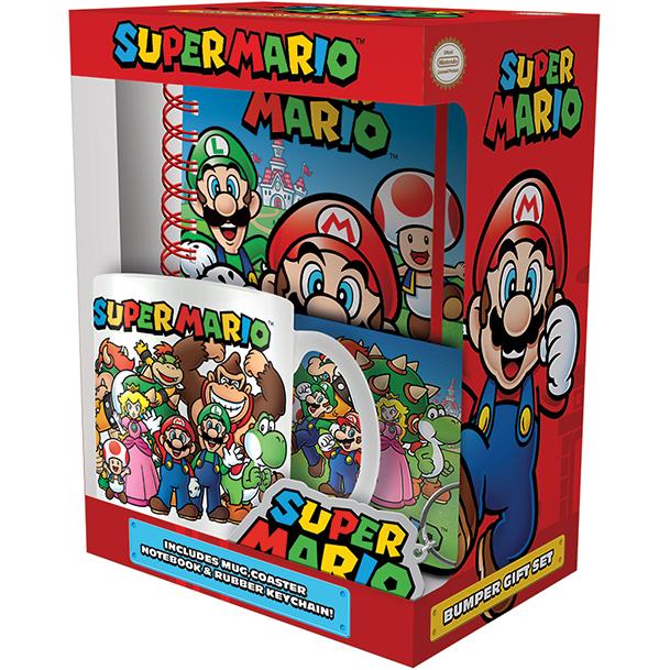 Thumbnail - Pyramid, Tasse, Super Mario: Evergreen - Geschenkbox (300 ml, 4 x)
