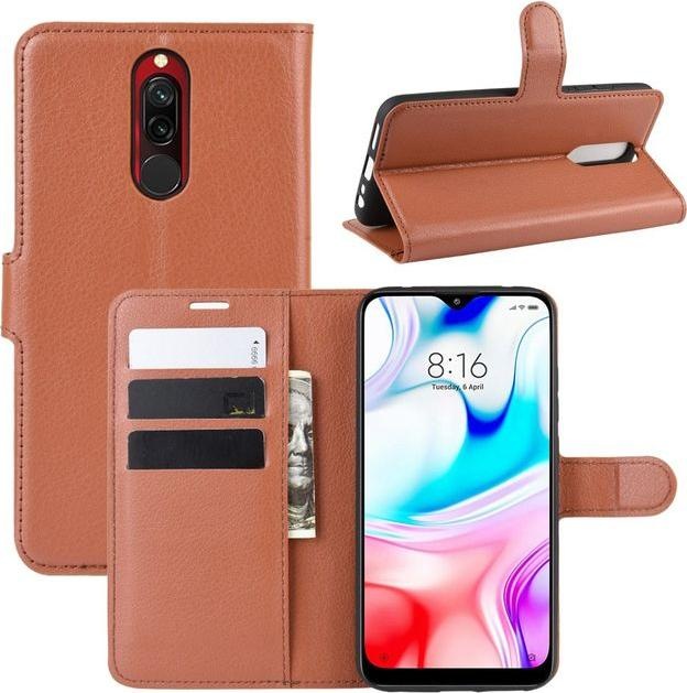 Produktbild MU Classic Litchi Leder Bookcover Series (Xiaomi Redmi 8)