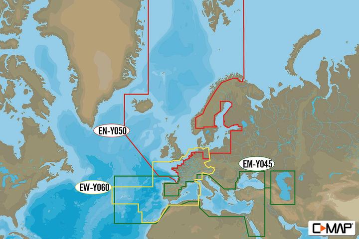 Actual product image C-Map Wide nautical chart