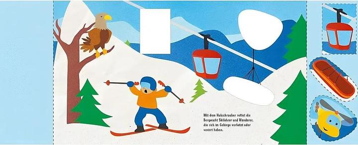 Actual product image Papierschneidebuch - Tatü-Tata (German, Pia von Miller, 2023)