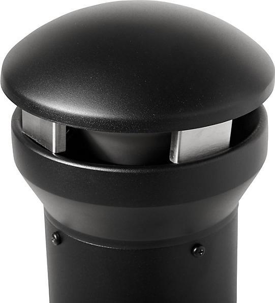 Actual product image Rubbermaid Stand ashtray galvanized steel