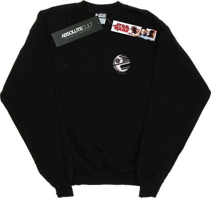 Actual product image Star Wars Boys Death Star Chest Print Sweatshirt (140, 146)