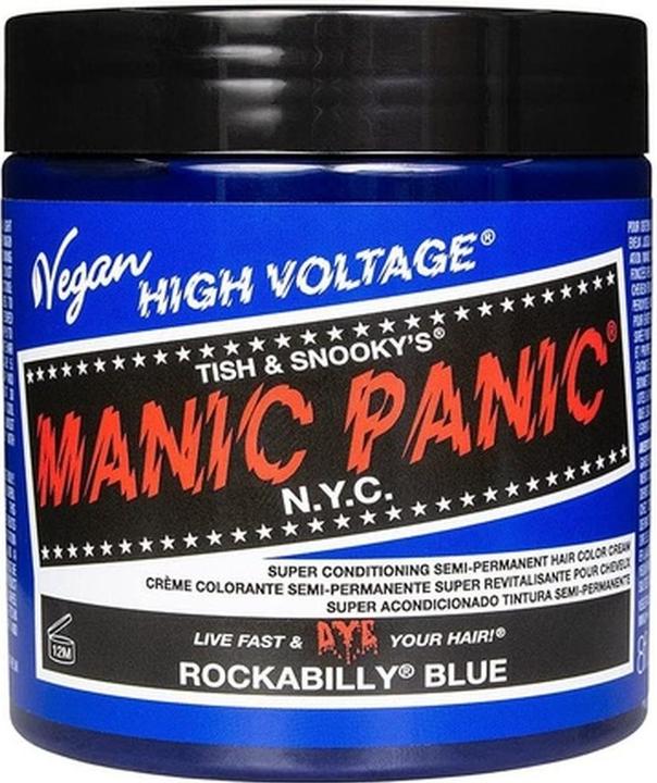 Immagine prodotto Skybound BIG POT Alta Tensione Formula Classica in Crema Tintura per Capelli Rockabilly Blu 8oz (Blu Rockabilly)