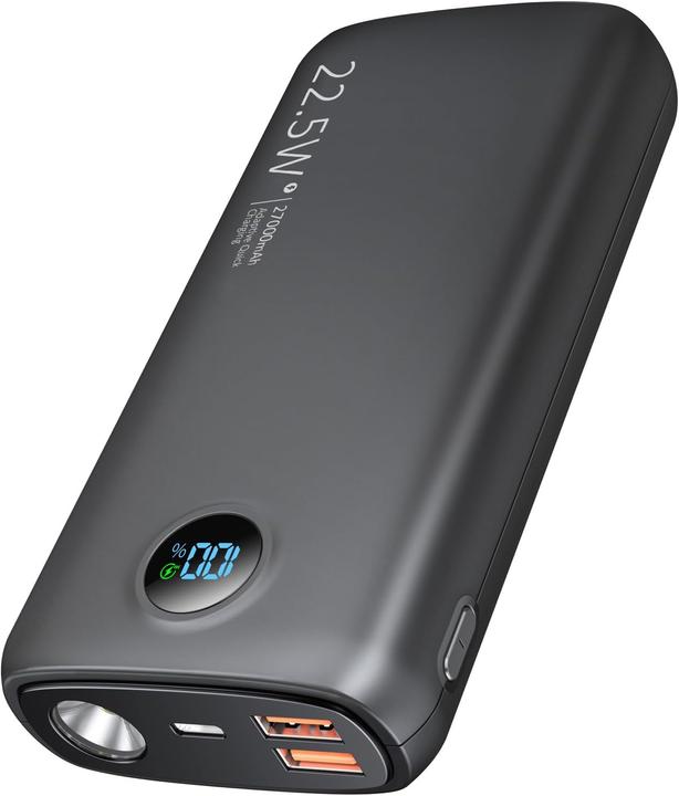 Image du produit Debopo Banque d'alimentation 27000mAh (27000 mAh, 22.50 W, 99.90 Wh)