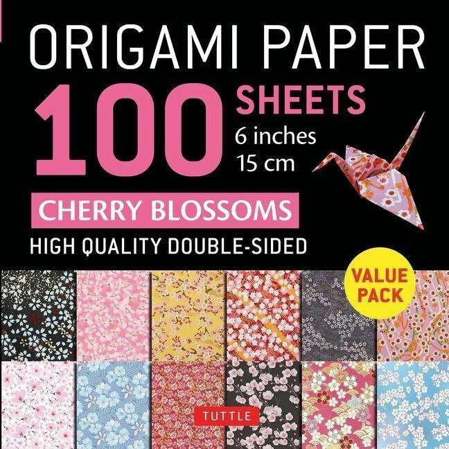 Produktbild Origami Paper 100 Sheets Cherry Blossoms 6' (15 cm) (Englisch, Tuttle Studio, 2023)