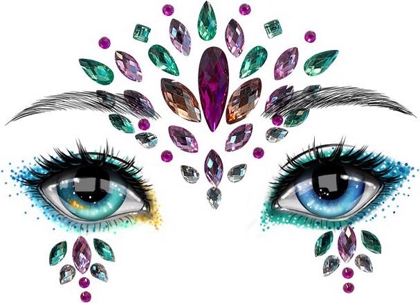 Produktbild I'm a Girly I'm a Stylist Face Gems Paradise