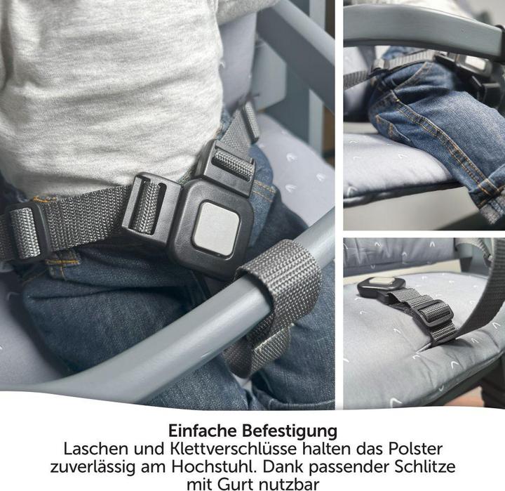 Produktbild La Loona LaLoona Sitzverkleinerer für Hochstühle Sitzkissen / Hochstuhlauflage für bebeconfort Timba