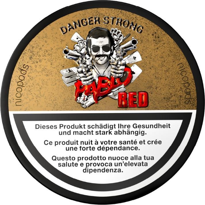 Produktbild Pablo RED 16g (White Portion, 30 mg)