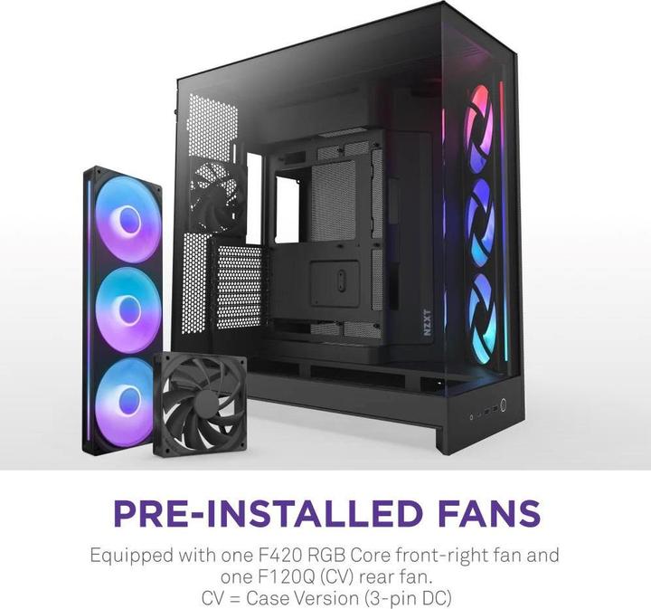 Produktbild NZXT H9 Flow RGB (2025) (ATX, Mini-ITX, mATX, E-ATX)