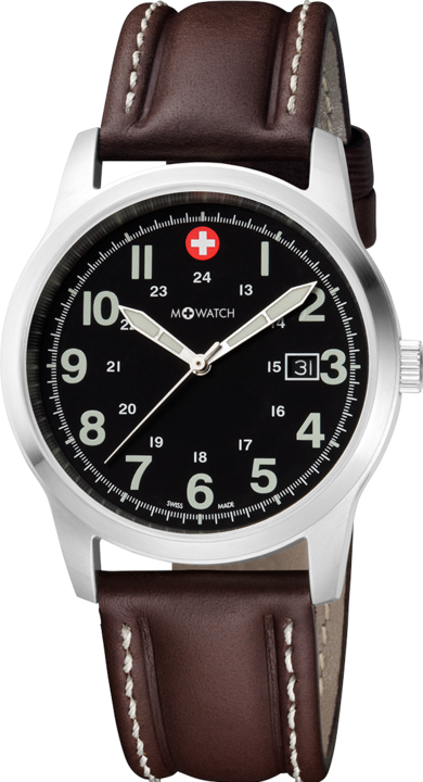 M Watch Mondaine Aero (Analogue wristwatch, Swiss made, 41 mm)