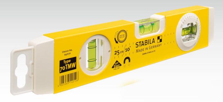 Produktbild Stabila Wasserwaage Type 70 TMW (25 cm)