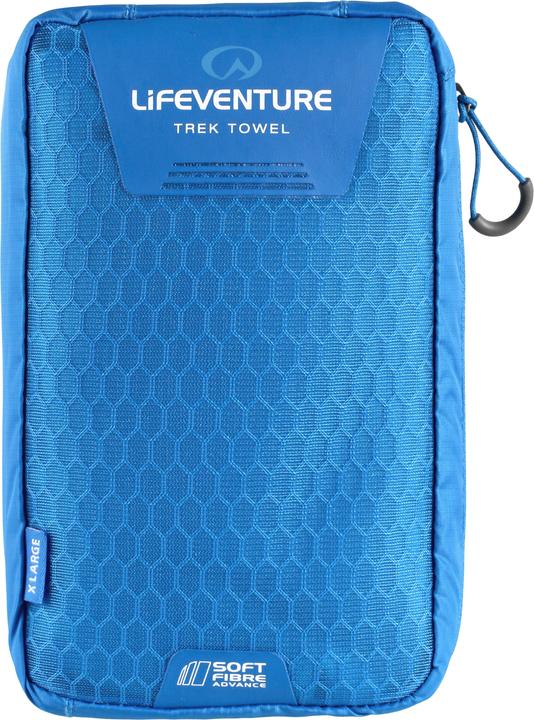 Actual product image Lifeventure SoftFibre Advance Trek Towel, Blue, Extra Large
