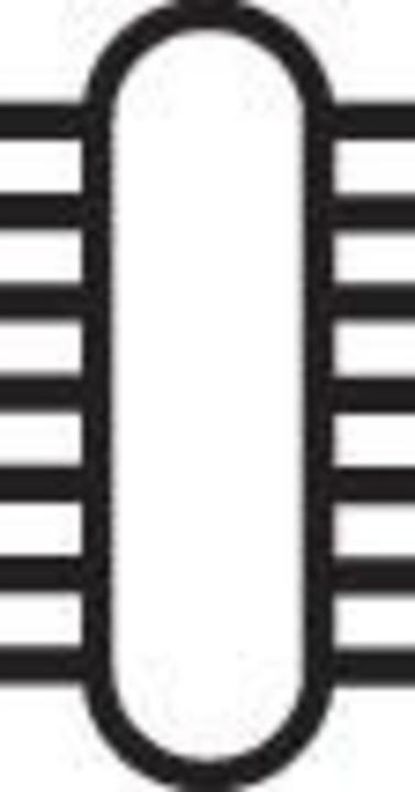 Actual product image Pferd Chainsaw file length 150 mm cross section 16 x 3 mm cut 2 F (Cut 2, 150 mm)