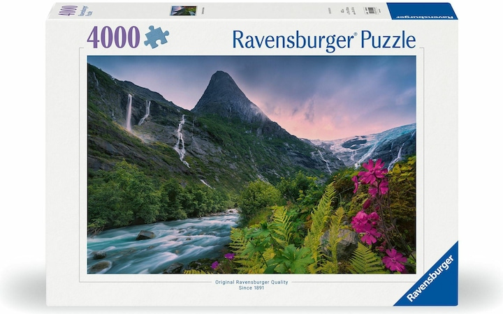 Productafbeelding Ravensburger Puzzel 12000811 - Adembenemende bergsfeer - 4000 stukjes puzzel voor volwassenen vanaf 14 (4000 onderdelen)