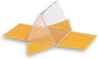 Actual product image Learning Resources Geometric solids and nets, 16 pieces