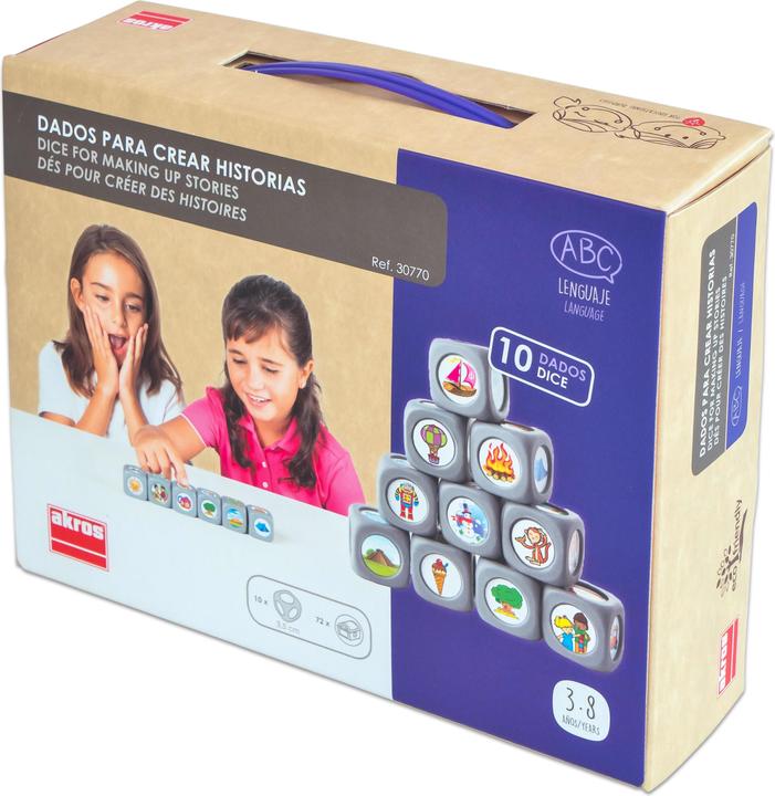 Image du produit Akros Interdidact Cube à histoires (3 - 7 Années)