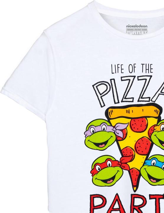 Immagine prodotto Teenage Mutant NT Life Of The Pizza Party Maglietta Ragazzi (158, 164)