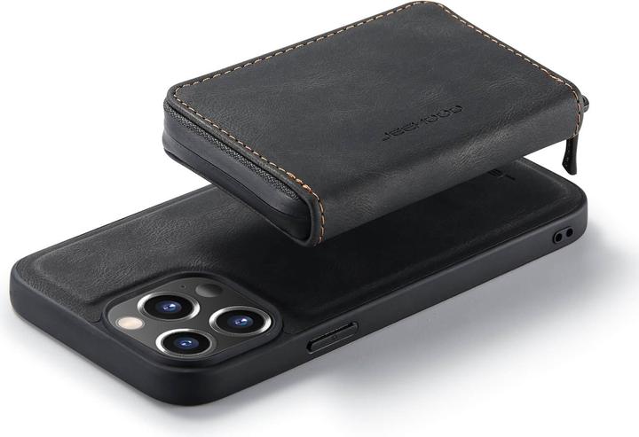 Image du produit Cover-Discount iPhone 14 Pro - Étui avec étui pour cartes de crédit noir (Apple iPhone 14 Pro)