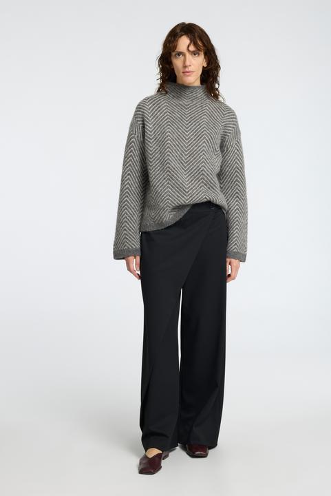 Produktbild Selected Fischgrät Strickpullover (L)