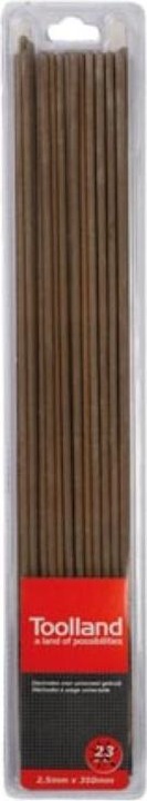 Produktbild Velleman RUTIL-UMHÜLLTE STABELEKTRODEN 2.5 x 350 mm - 23-tlg.
