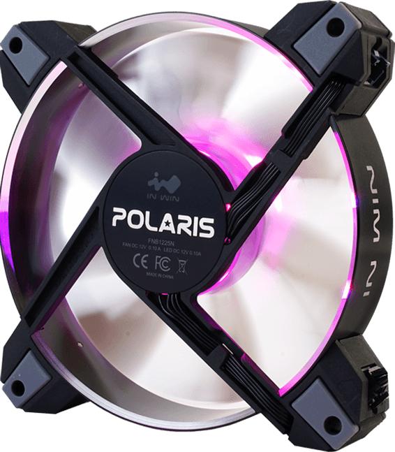 Produktbild In Win Polaris RGB Aluminium Twin Pack (120 mm, 2 x)