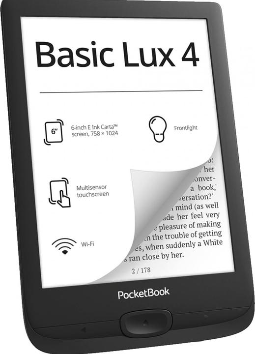 Image du produit PocketBook Basic Lux 4 (6", 8 Go)