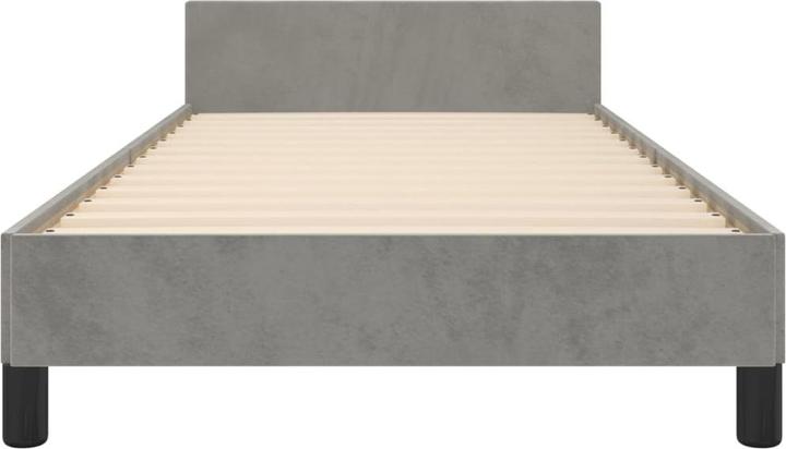 Image du produit vidaXL Bettgestell mit Kopfteil (100 x 200 cm)