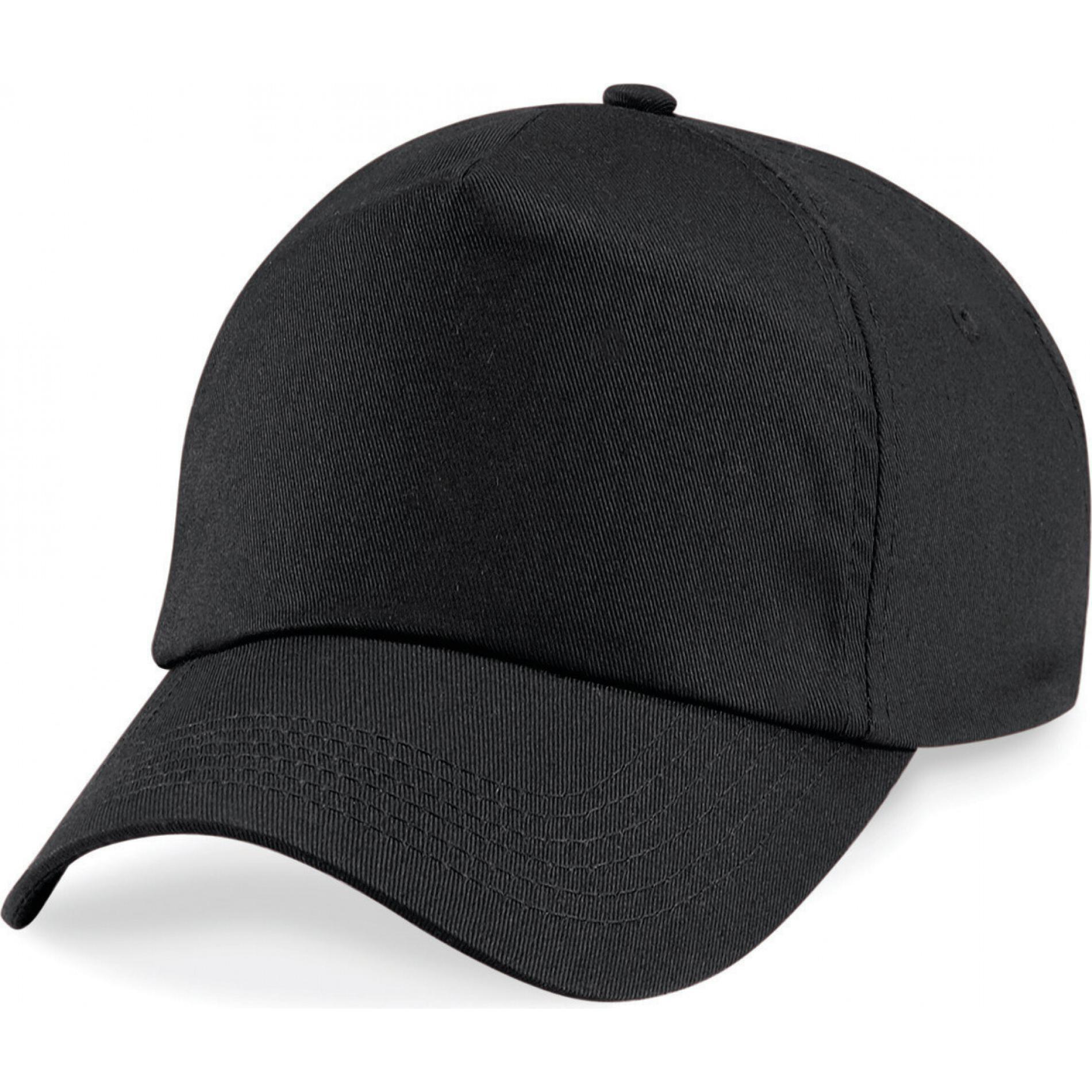Outdoor Spirit, Herren, Cap, Neutral 5 Panel Cap uni, Schwarz, (One Size)