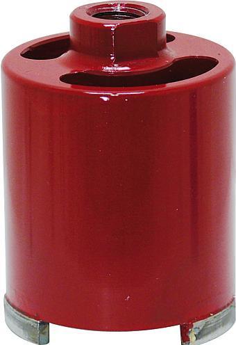 Actual product image EGB Diamond countersink 82mm red with suction slotsM16 connection (82 millimetres)