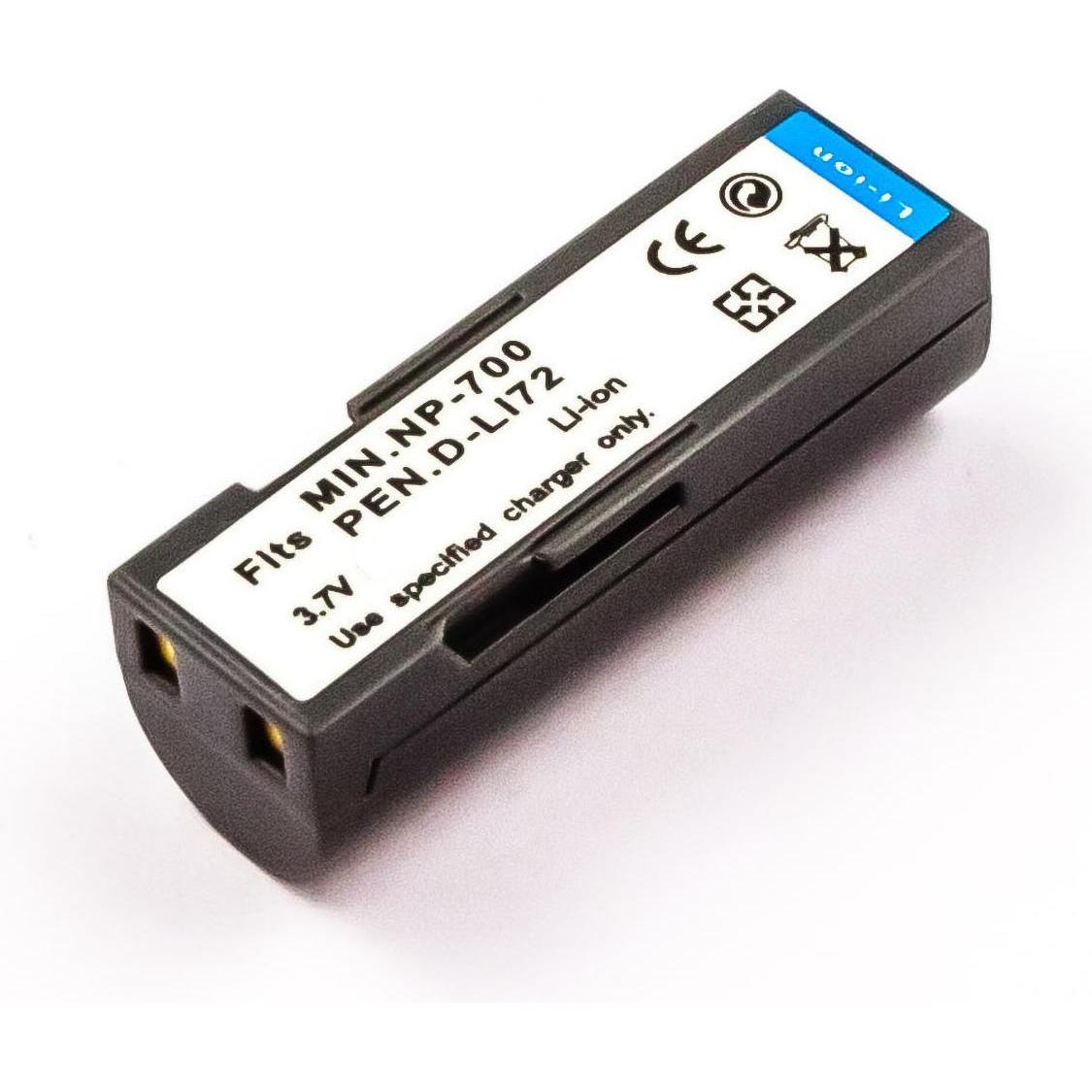AGI Akku kompatibel mit Sanyo Xacti VPC-A5 (Akku), Kamera Stromversorgung, Schwarz