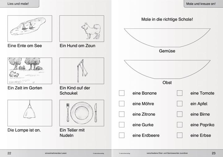 Produktbild Ich kann lesen 1. Schüler-Arbeitsheft für die 1. Klasse (Deutsch, Katrin Langhans, Peter Schultz, 2008)