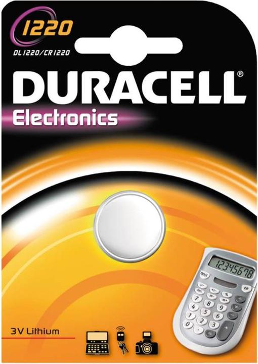 Productafbeelding Duracell Elektronica (1 Pcs., CR1220, 35 mAh)