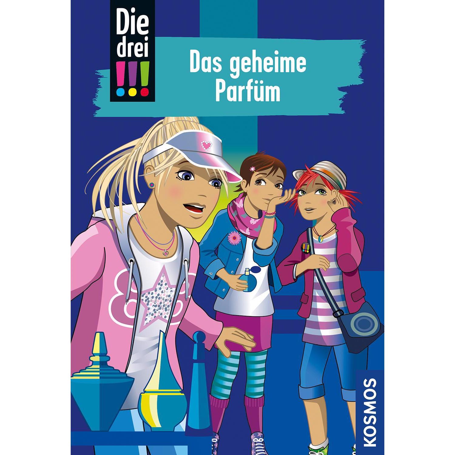 Krimibuch Die drei!!! Das geheime Parfüm, Kinderbücher von Mira Sol